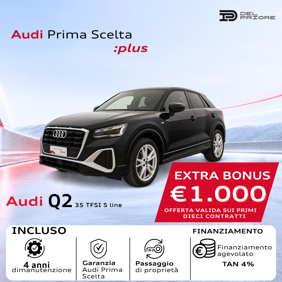 Audi Q2 – 35 TFSI S tronic S line edition