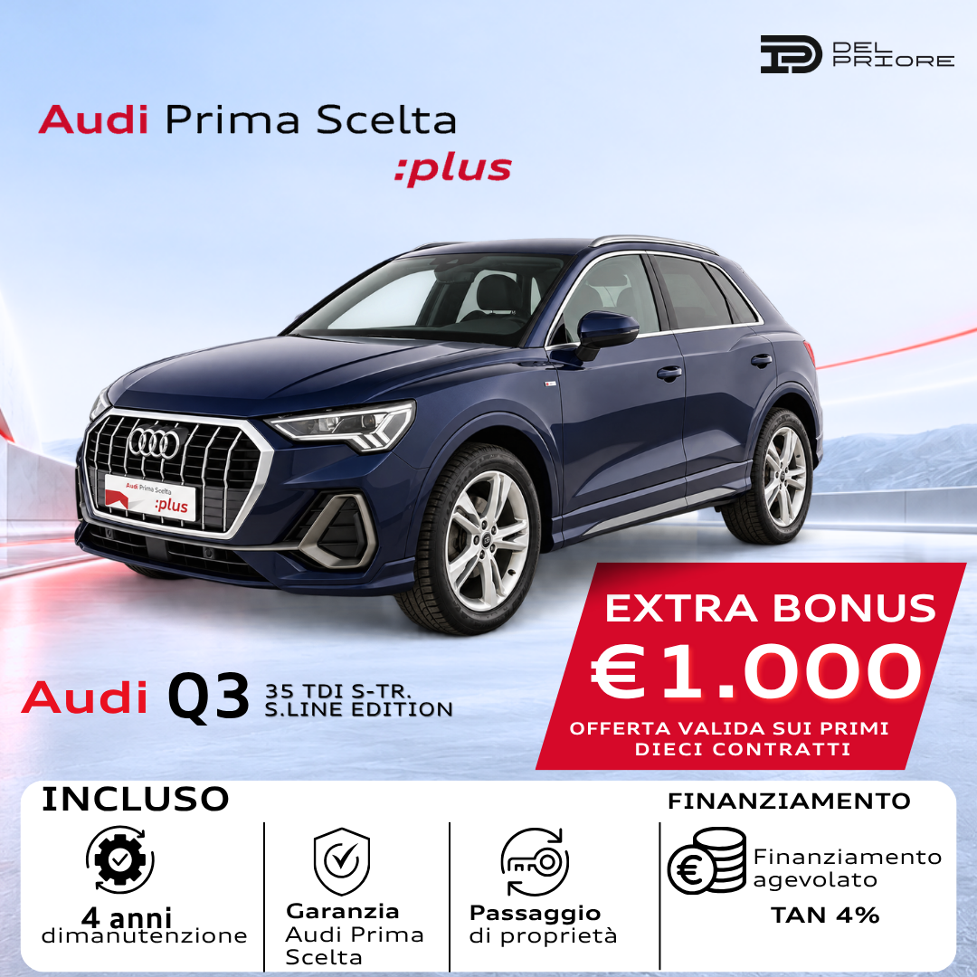 Audi Q3 – 35 TDI S tronic S line edition