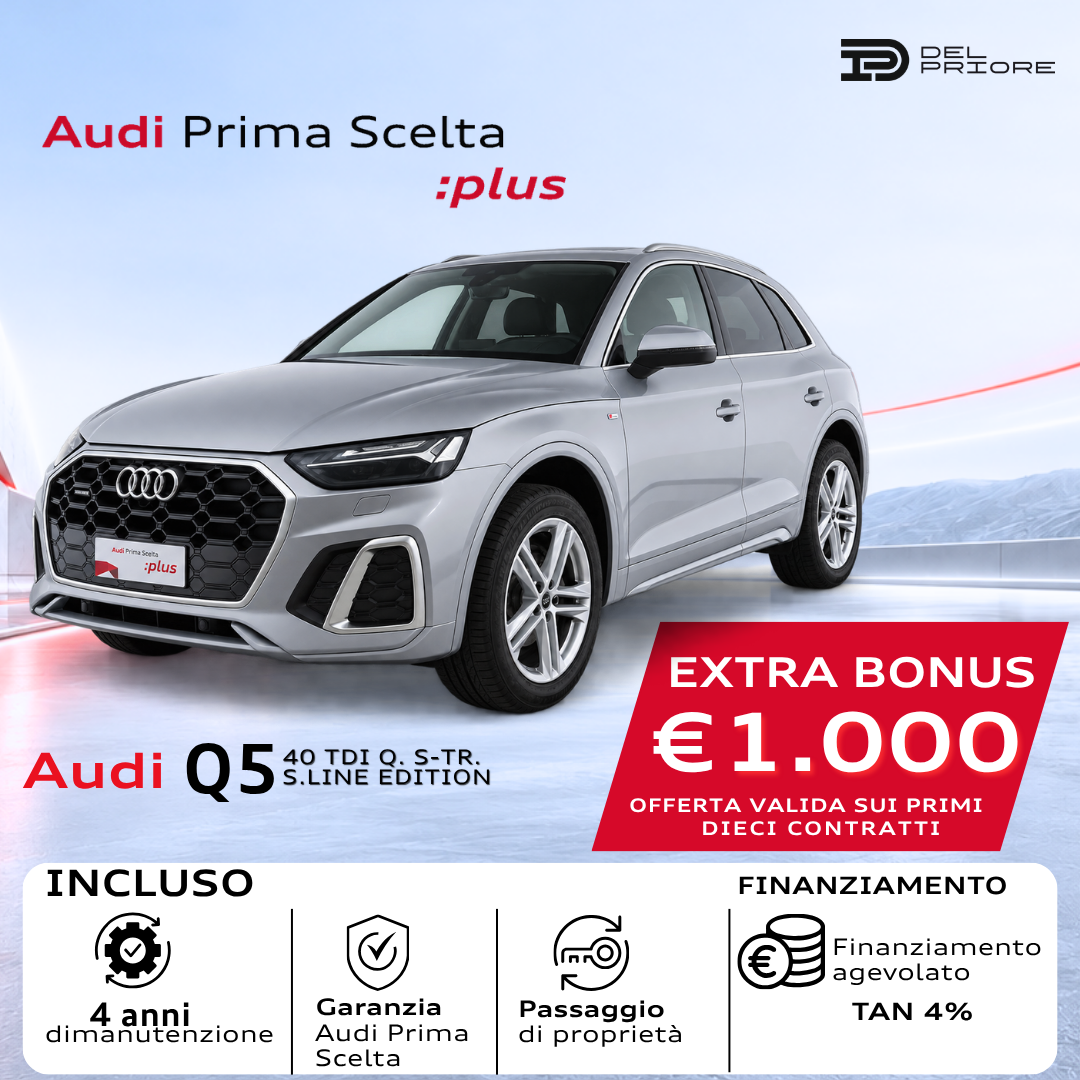 Audi Q5 – 40 TDI quattro S tronic S line edition